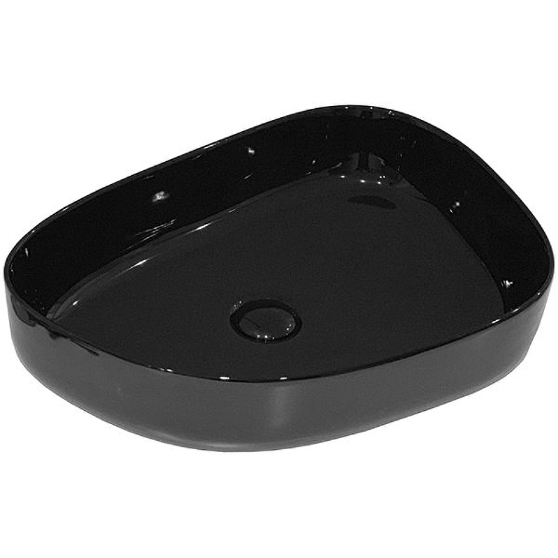 Раковина BelBagno BB1435-NERO накладная