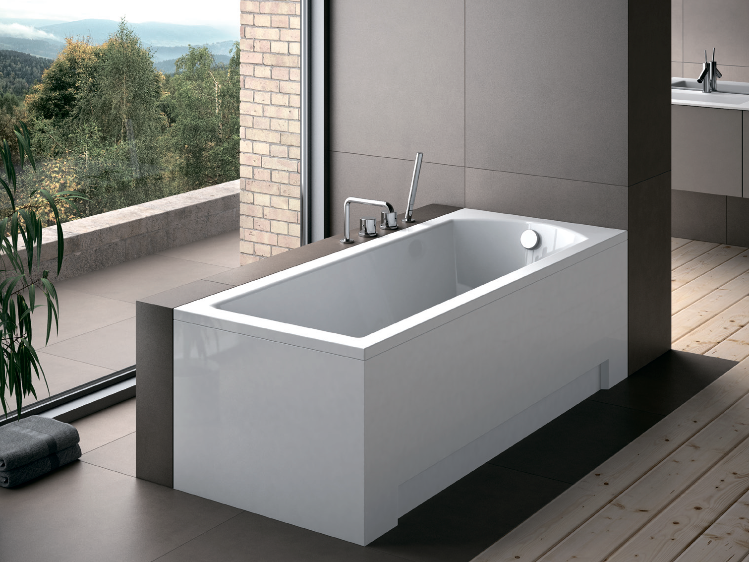 Акриловая ванна BESCO Shea 170x70