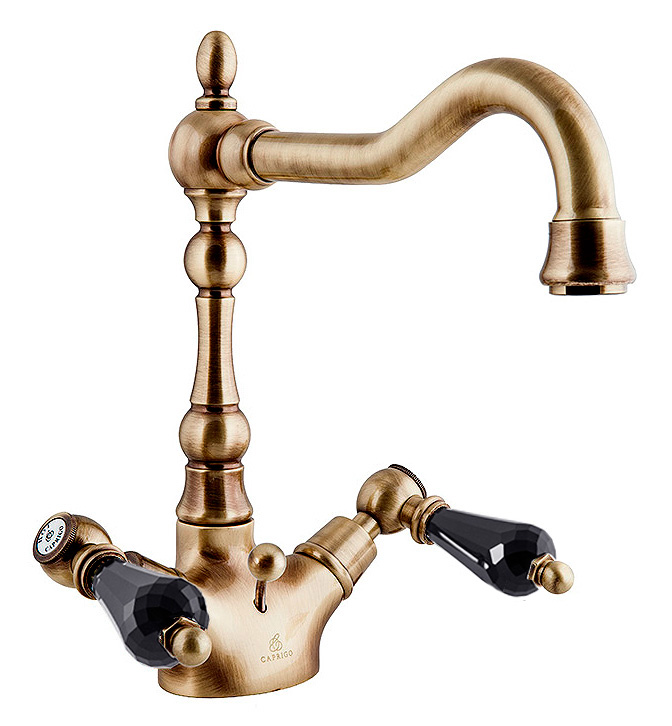 Смеситель Caprigo Adria Swarovski 01B-025-vot для раковины