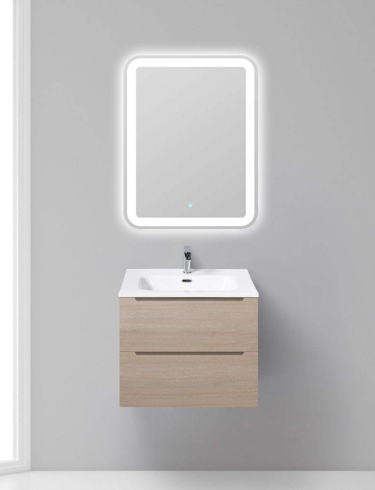 Тумба с раковиной BelBagno Rovere Grigio ETNA-600