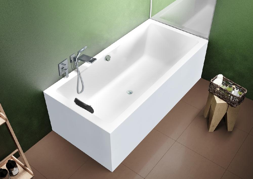 Акриловая ванна RIHO Lugo Plug & Play L 200x90