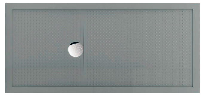 Поддон для душа Novellini Olympic Plus 120x90 см Gray высокий
