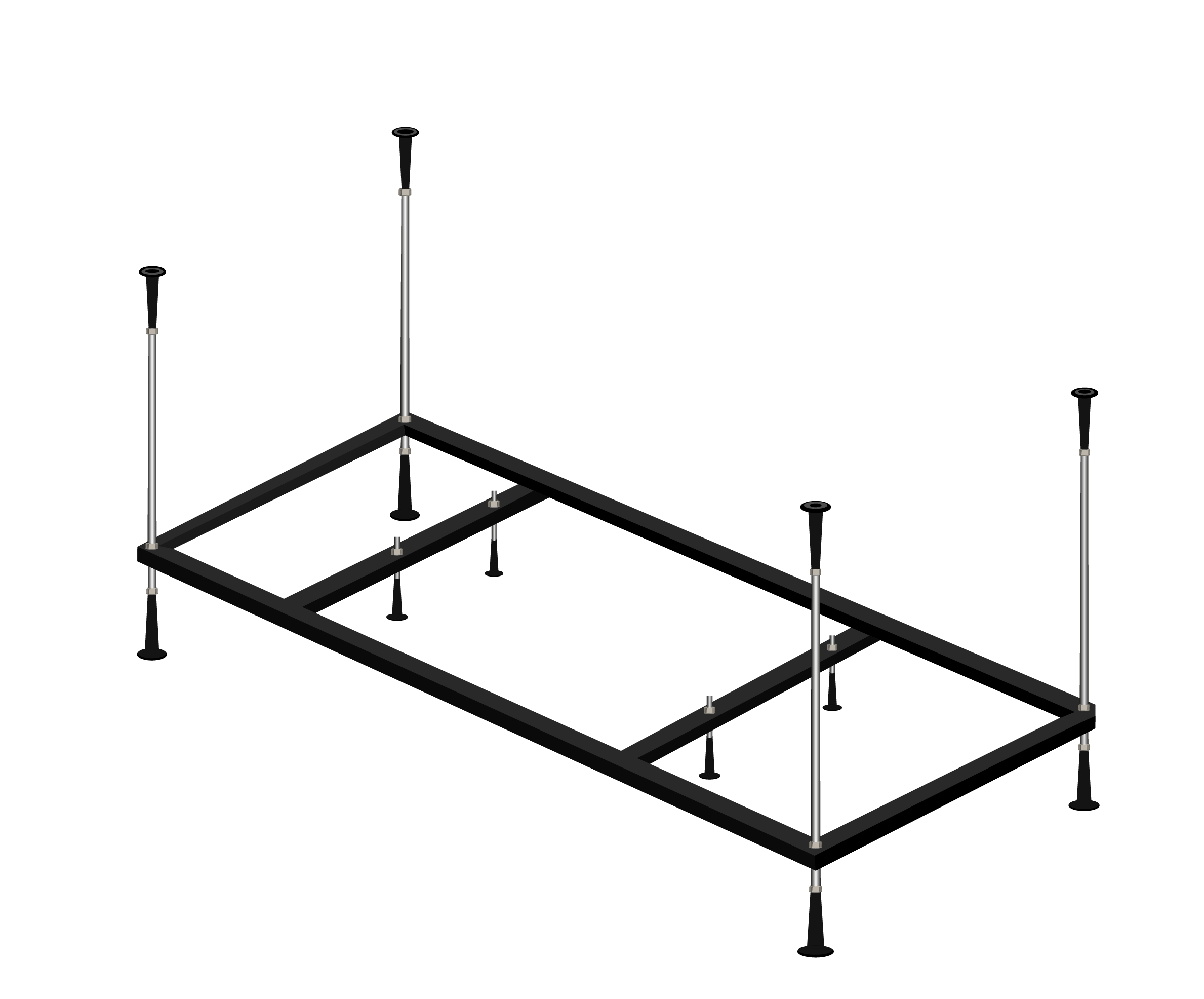 Каркас металлический для ванны DELTA 150x80