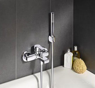 Смеситель VitrA Flo S A41937EXP для ванны с душем