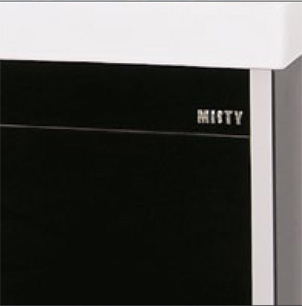 Тумба с раковиной Misty Джулия Qvatro 120 конус 3 ящика