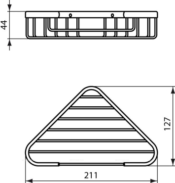 Полочка для шампуня угловая IOM Ideal Standard A9105AA
