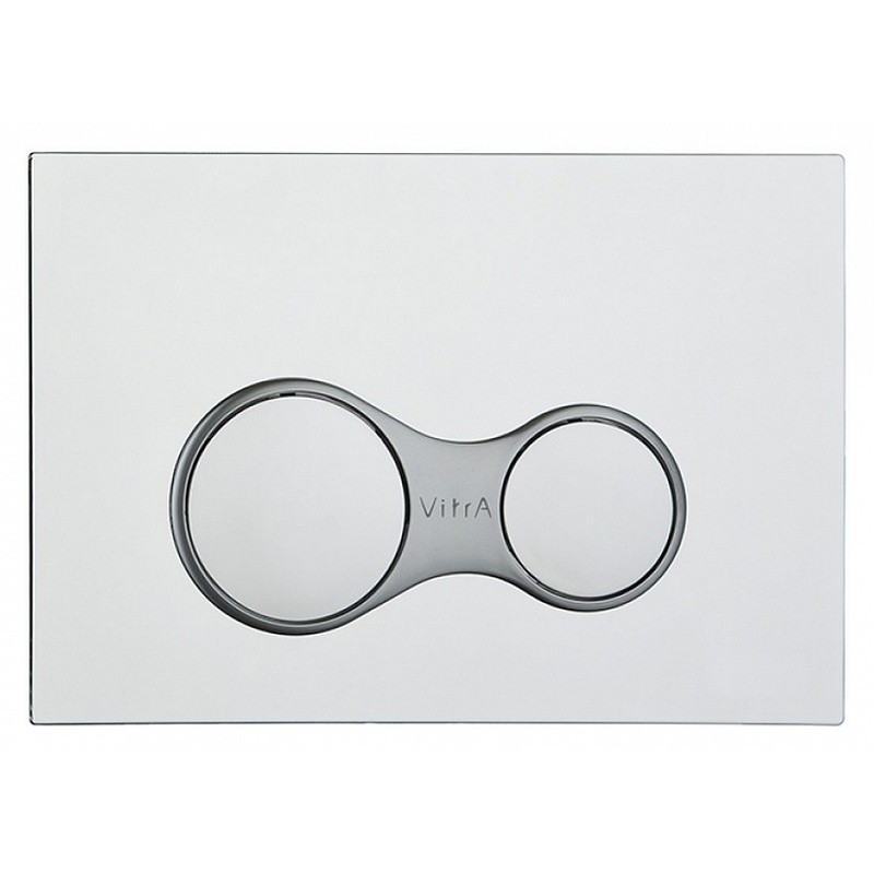 Клавиша смыва VitrA Sirius глянцевый хром 740-0480
