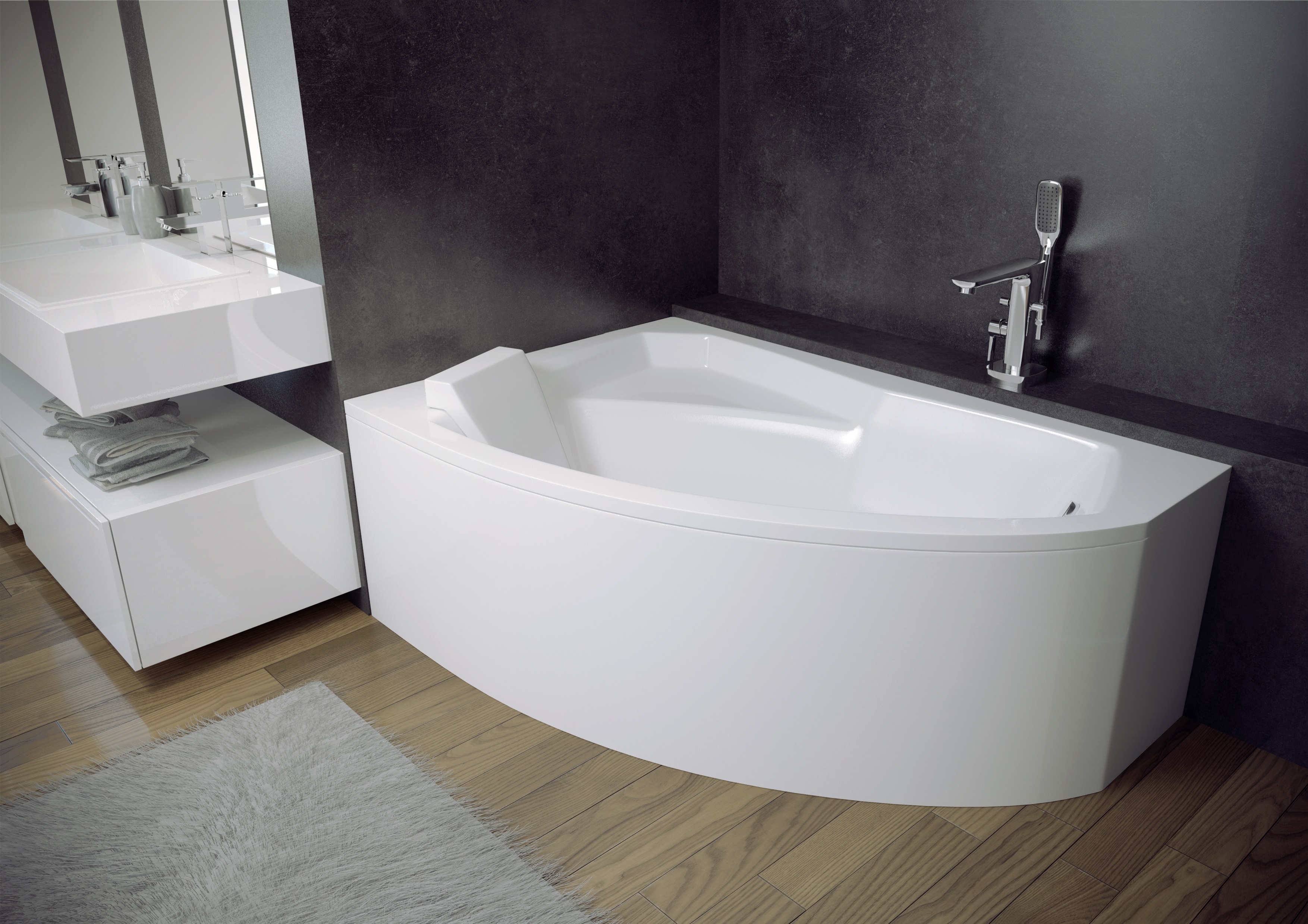 Акриловая ванна BESCO Rima 150 L