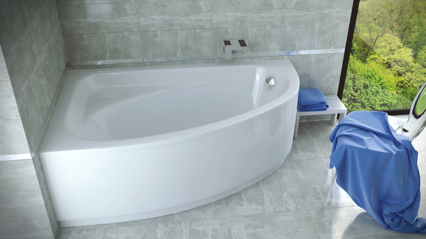 Акриловая ванна BESCO Cornea 150 Comfort L