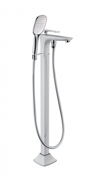 Смеситель Timo Helmi 4000/00-16Y-CR chrome/white напольный