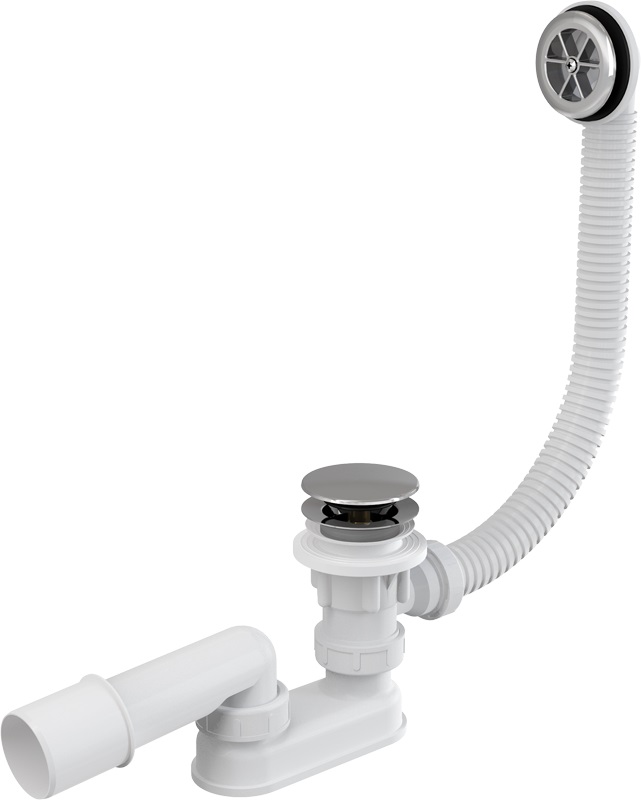 Сифон для ванны click/clack ALCAPLAST A505CRM-120