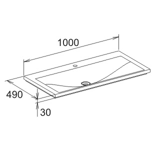 Мебель для ванной Keuco Royal Reflex белый 100 см