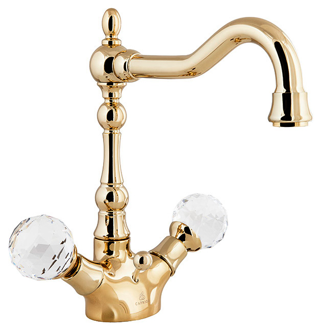 Смеситель Caprigo Boheme 31-025-oro для раковины