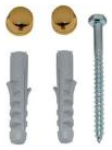 Комплект креплений для унитаза Tiffany World Bristol TWBRF109-OR золото