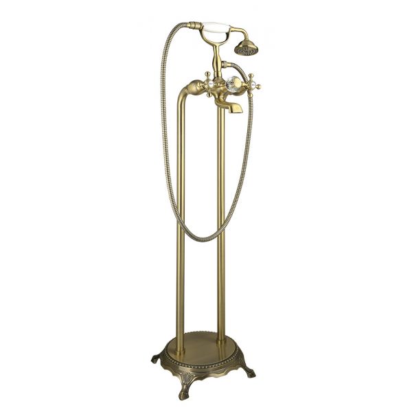 Смеситель Timo Nelson 1900/02Y-CR antique напольный