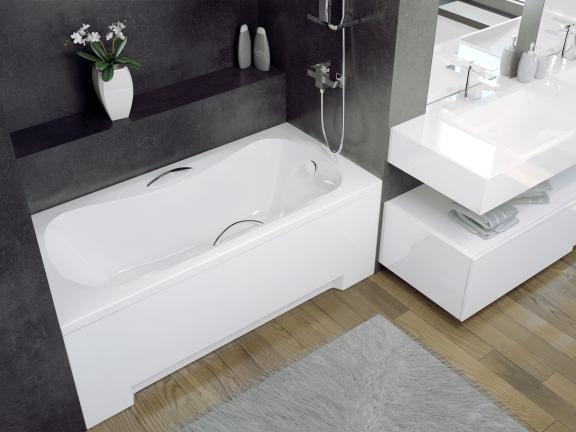 Акриловая ванна BESCO Aria 150x70 + фронтальная панель