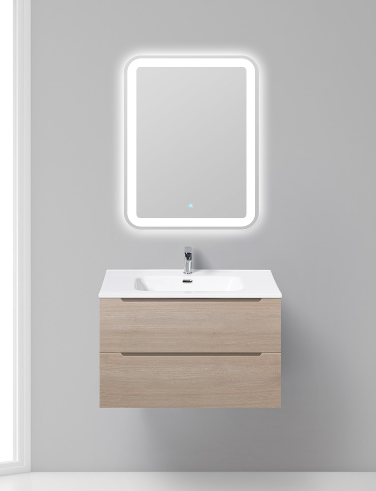 Тумба с раковиной BelBagno Rovere Grigio ETNA-800