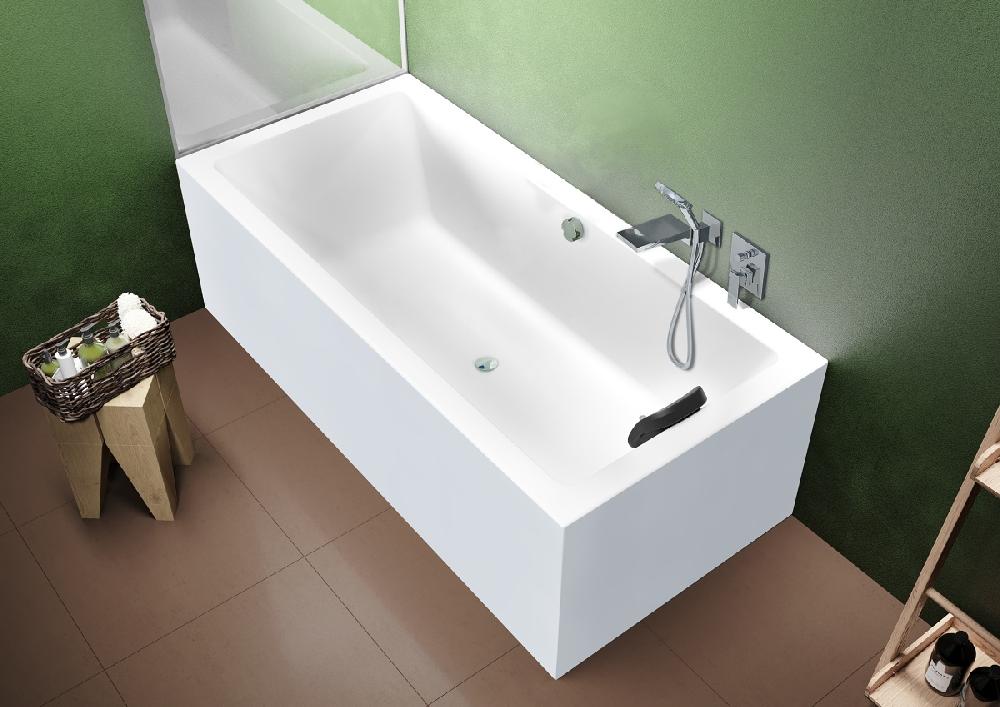 Акриловая ванна RIHO Lugo Plug & Play R 190x90