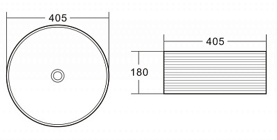 Раковина BelBagno BB1406 накладная