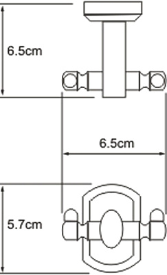 Крючок Wasserkraft Oder K-3023D