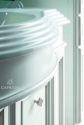 Тумба с раковиной Caprigo Фреско 100 BIANCO alluminio