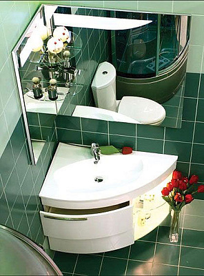 Мебель для ванной De Aqua Трио Люкс L