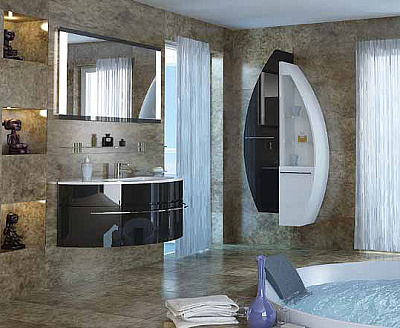 Зеркало De Aqua Арт 120