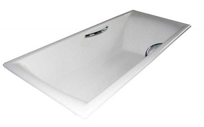 Чугунная ванна Castalia Prime 170x75 с ручками