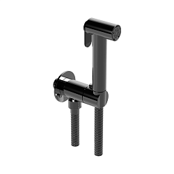 Гигиенический душ Huber Shower со шлангом 120 см черный матовый