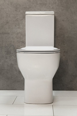 Унитаз приставной BelBagno Vaso BB127CP