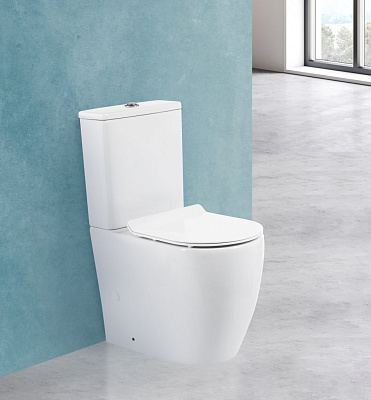Чаша для унитаза-компакт BelBagno Etna BB2157CPR