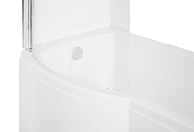 Акриловая ванна BESCO INSPIRO с душевой кабиной 170x70 L