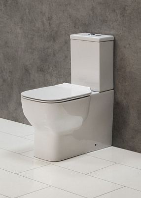 Унитаз приставной BelBagno Vaso BB127CP