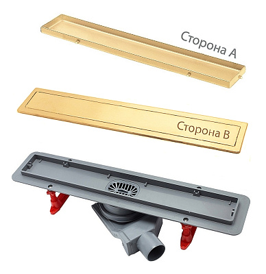Confluo Premium Gold Line 650 Линейный трап PESTAN