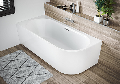 Акриловая ванна RIHO Desire L 184x84 Velvet White
