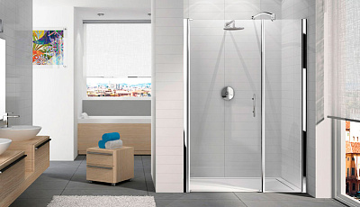 Душевая дверь в нишу Novellini Young G+F in line YOUNGGF102-1B