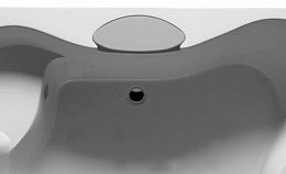 Накладка на ванну CLAUDIA RIHO (серебристая)