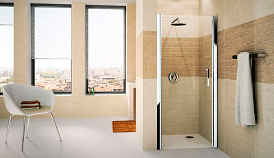 Душевая дверь в нишу Novellini Giada 1B GIADN1B84S-1B