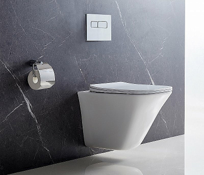 Крышка-сиденье BelBagno Marmi BB052SC с микролифтом