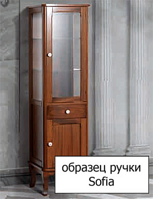 Шкаф-пенал Tiffany World Sofia 4219 tinta moka DX
