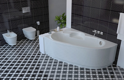 Акриловая ванна Lavinia Boho Bell Pro 160х105 3702160R