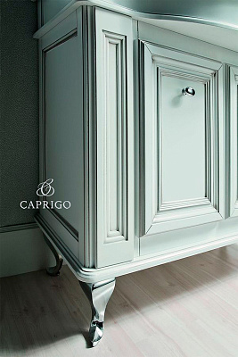 Тумба с раковиной Caprigo Фреско 90 BIANCO alluminio