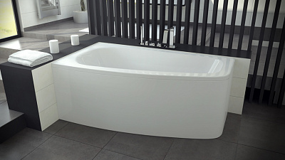 Акриловая ванна BESCO Luna 150 L