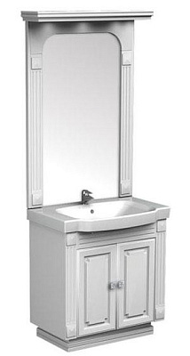 Тумба с раковиной Aquanet Фредерика new 80